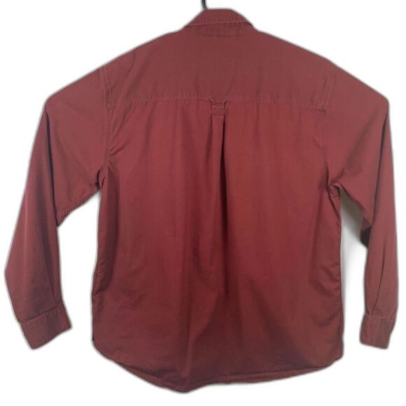 Royal Robins Button Down Shirt Men's Large Maroon RN 54226 CA 14980 - Picture 5 of 9